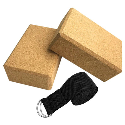 Cork Harmony Yoga Blocks - Yoga Addicts Inc